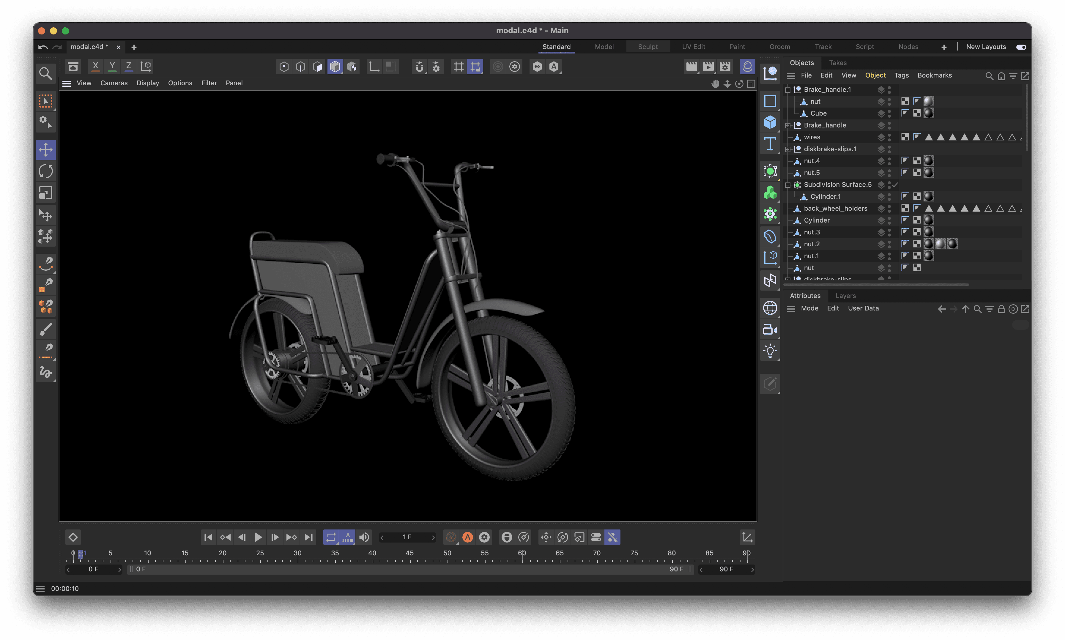 Cinema 4D detail